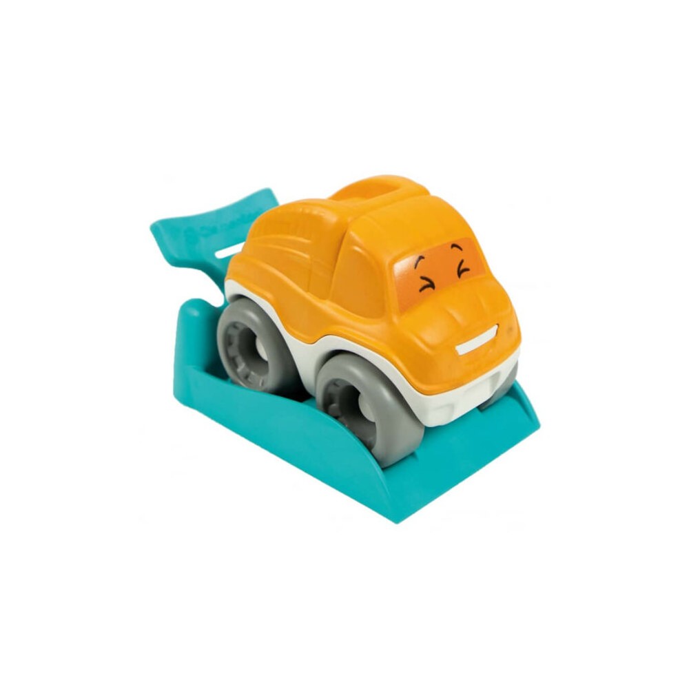 Colour Orange Somersaulting Toy Car Clementoni