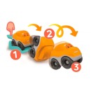 Colour Purple  Somersaulting toy car Clementoni