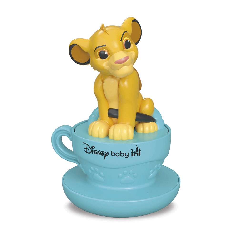 Disney The Lion King Scooch spinnable figure on tea cup Clementoni