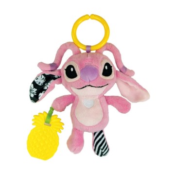 Disney Lilo and Stitch Angel plush toy and teether Clementoni