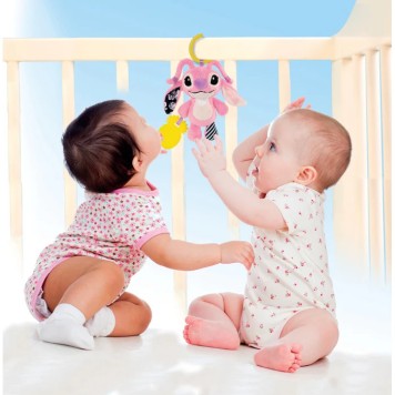 Disney Lilo and Stitch Angel plush toy and teether Clementoni