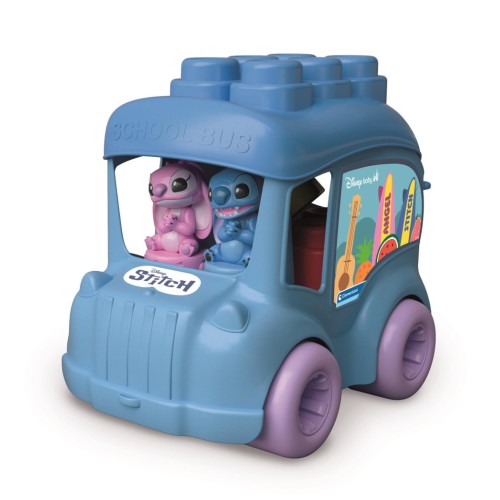 Disney Lilo and Stitch Clemmy Sensory Shape Sorting Bus Clementoni