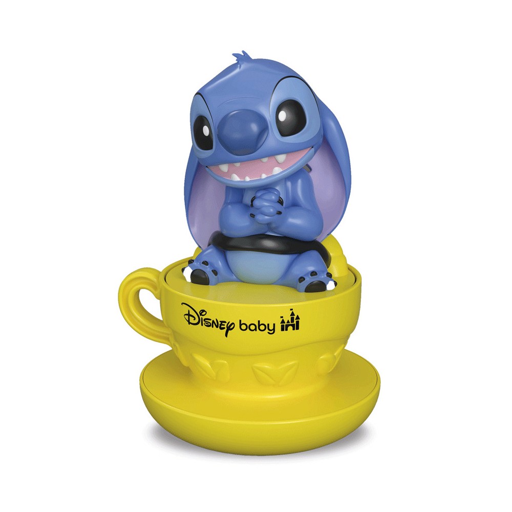 Disney Lilo and Stitch Toothy spinnable figure on teacup Clementoni