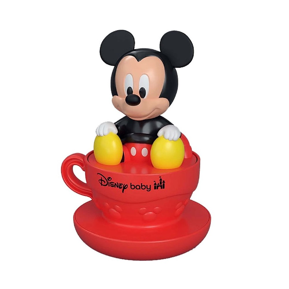 Disney Mickey  Rest spinnable figure on teacup Clementoni