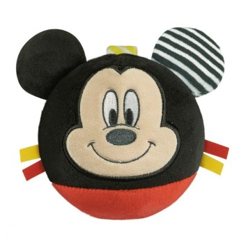 Disney Mickey  plush ball figure, baby rattle Clementoni