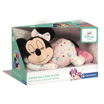 Disney Minnie Tummy-Time Sleep Aid Plush Toy Clementoni