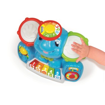 Elephant Cute Interactive Musical Toy Clementoni