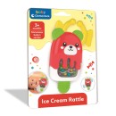 Colour Teddy Ice Cream Baby Rattle Clementoni