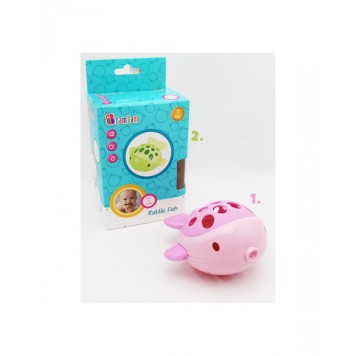 Fish small baby rattle