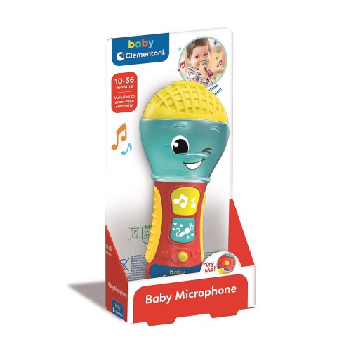 Colour Interactive Microphone Baby Toy Clementoni