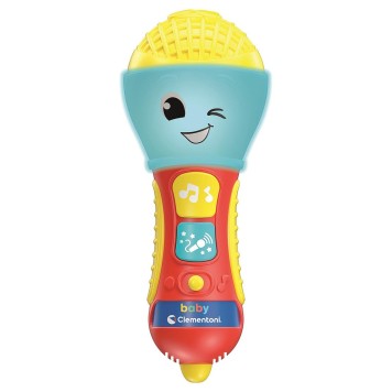 Colour Interactive Microphone Baby Toy Clementoni