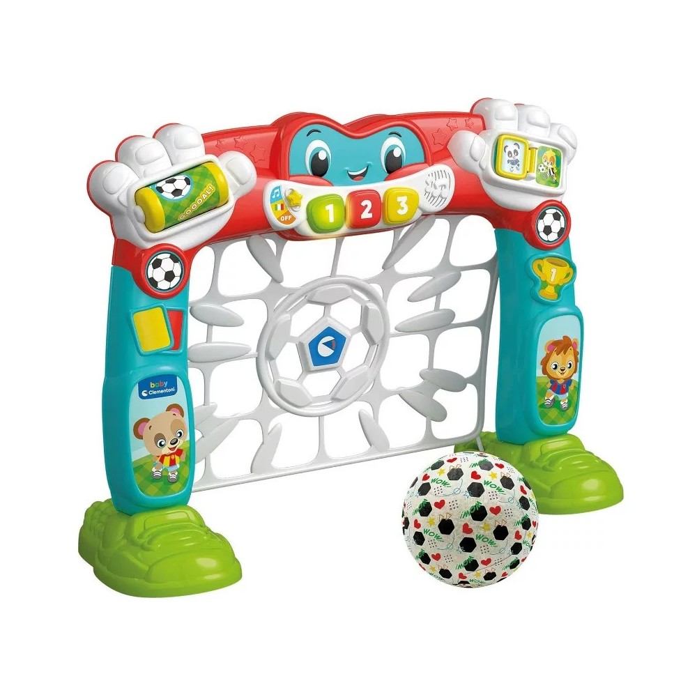 Football Fun Animal Interactive Football Goal Clementoni