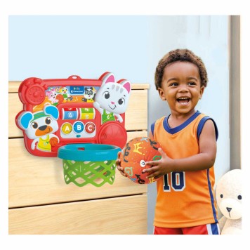 Basketball Fun Animal Interactive Board Clementoni