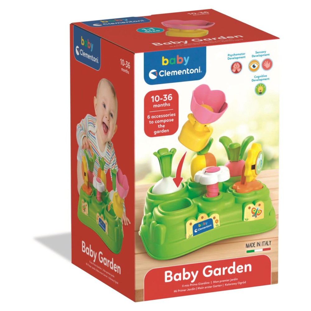 Colour Fun Clementoni Little Garden Baby Toy