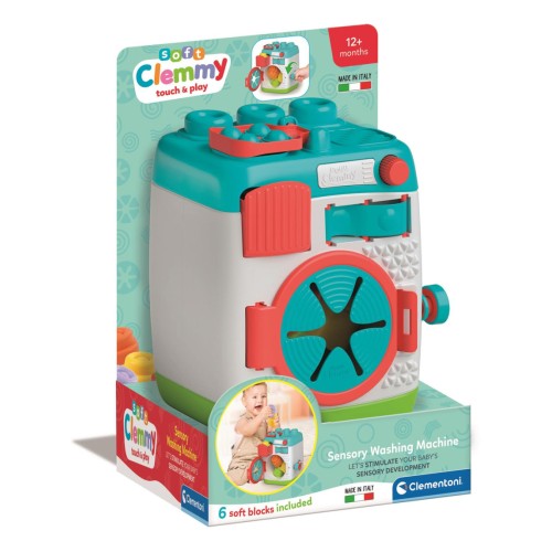 Colour Clemmy Washing Machine Skill Development Toy Clementoni