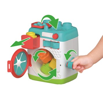 Colour Clemmy Washing Machine Skill Development Toy Clementoni