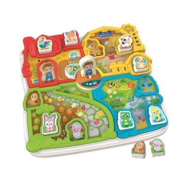 Animals Cute Colorful Interactive Animal Farm Clementoni
