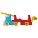 Vehicle Team Colorful Flipping Car Transporter 2 in 1 Clementoni