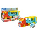 Vehicle Team Colorful Flipping Car Transporter 2 in 1 Clementoni