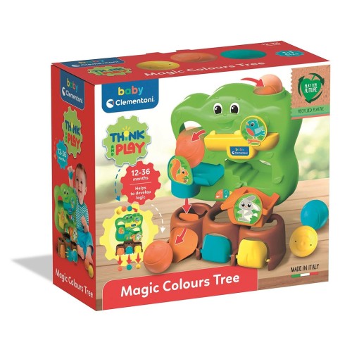 Colour Magic Tree Hide and Seek Baby Toy Clementoni