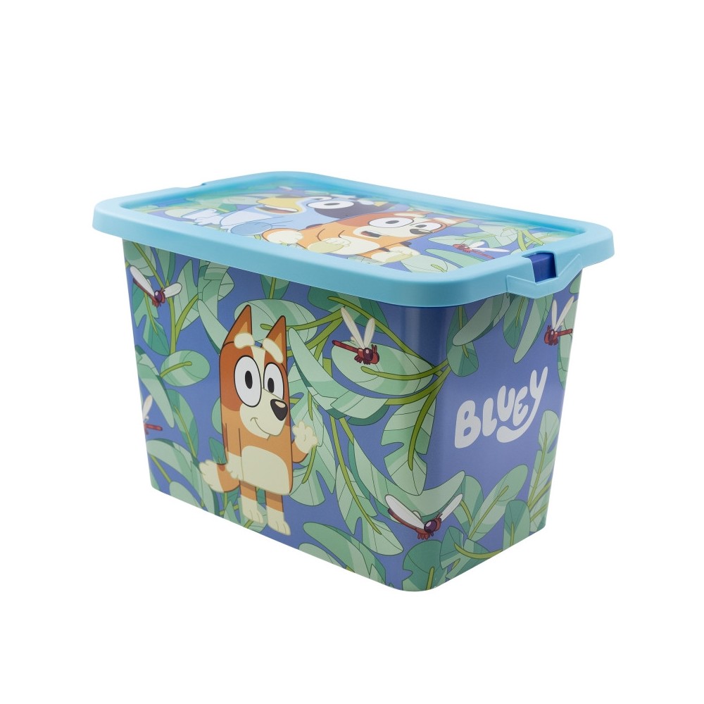 Bluey Leaves plastic storage box 7 L