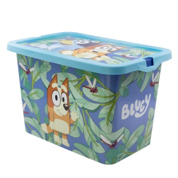 Bluey Leaves plastic storage box 7 L