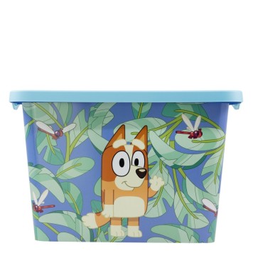 Bluey Leaves plastic storage box 7 L