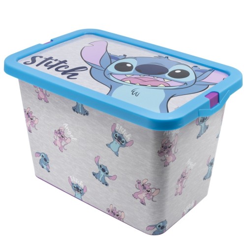 Disney Lilo and Stitch Angel plastic storage box 7 L