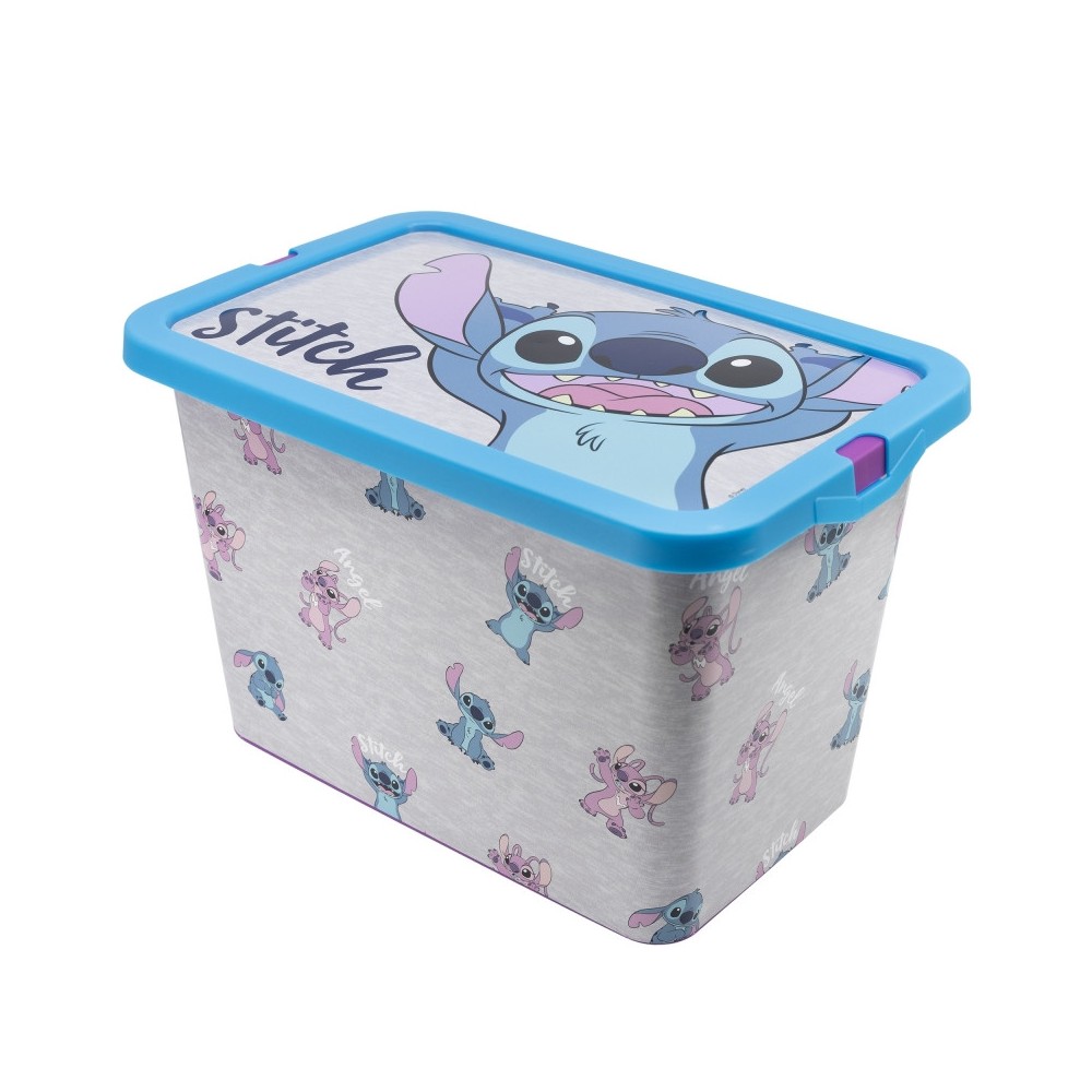 Disney Lilo and Stitch Angel plastic storage box 7 L