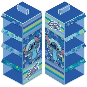 Disney Lilo and Stitch Leaf hanging closet organizer 4 compartments