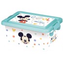 Disney Mickey  plastic storage box 3.7 L