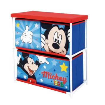 Disney Mickey  Star toy storage stand with 3 compartments 53x30x60 cm