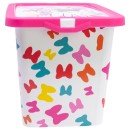 Disney Minnie  Edgy Bows plastic storage box 7 L