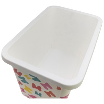 Disney Minnie  Edgy Bows plastic storage box 7 L