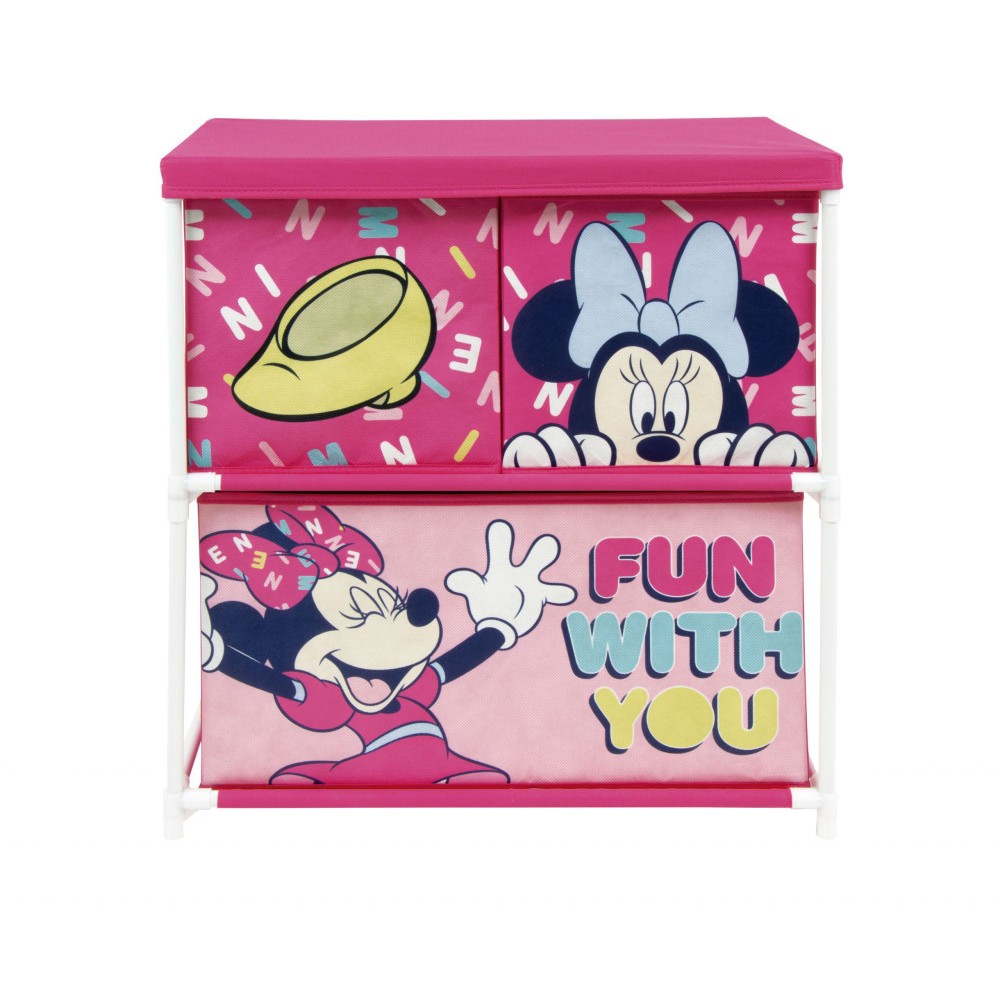 Disney Minnie  Fun toy storage stand with 3 compartments 53x30x60 cm