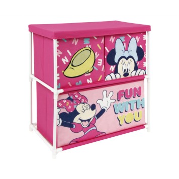 Disney Minnie  Fun toy storage stand with 3 compartments 53x30x60 cm