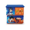Dragon Ball toy storage rack with 3 compartments 53x30x60 cm