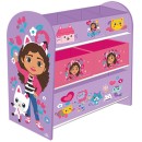 Gabby's Dollhouse Ohana Friends storage cabinet 62.5x29.5x60 cm