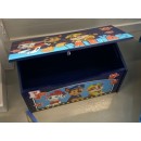 Paw Patrol wooden toy storage 55.5x29.5x30 cm