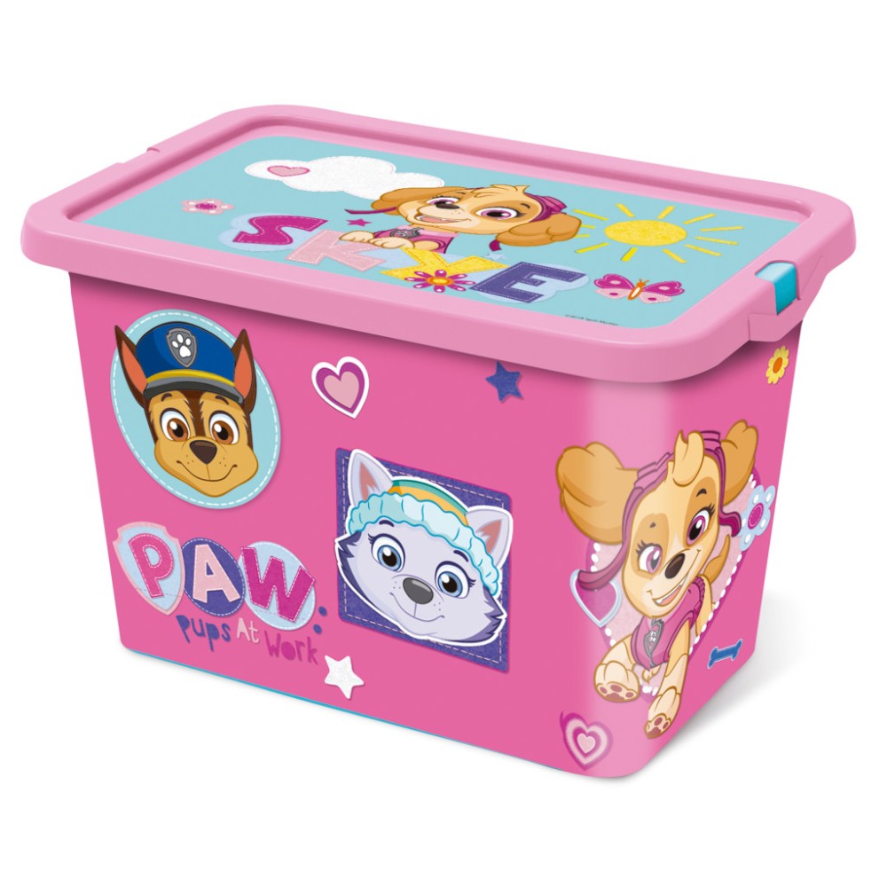 Paw Patrol Girl Pinky plastic storage box 7 L