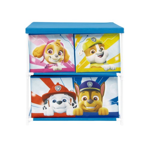 Paw Patrol 3-compartment toy storage rack 53x30x60 cm