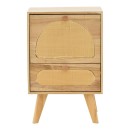 Table de chevet bois marron 40x35x59 cm
