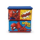 Spiderman toy storage stand with 3 compartments 53x30x60 cm