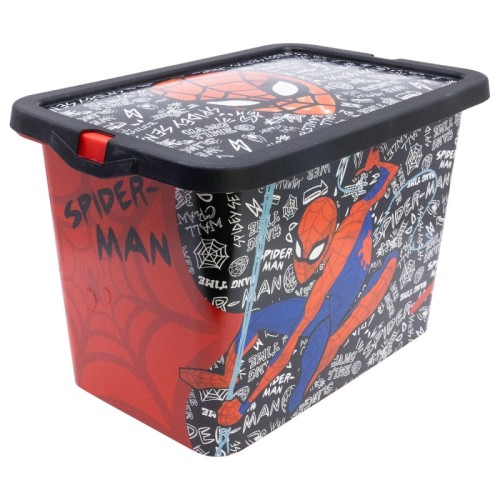 Spiderman Urban Web plastic storage box 7 L
