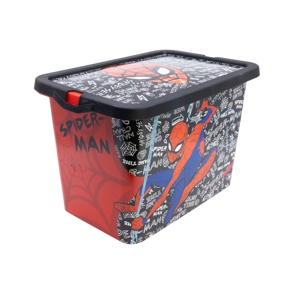 Spiderman Urban Web plastic storage box 7 L