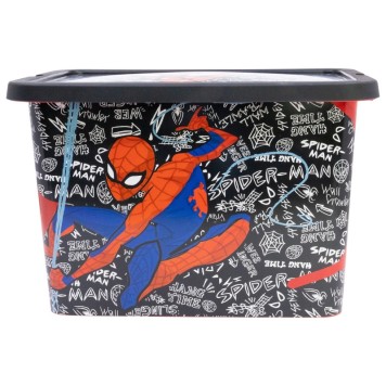 Spiderman Urban Web plastic storage box 7 L