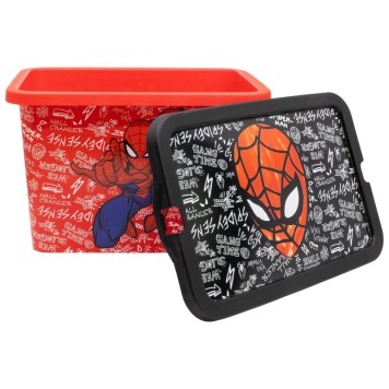 Spiderman Urban Web plastic storage box 7 L