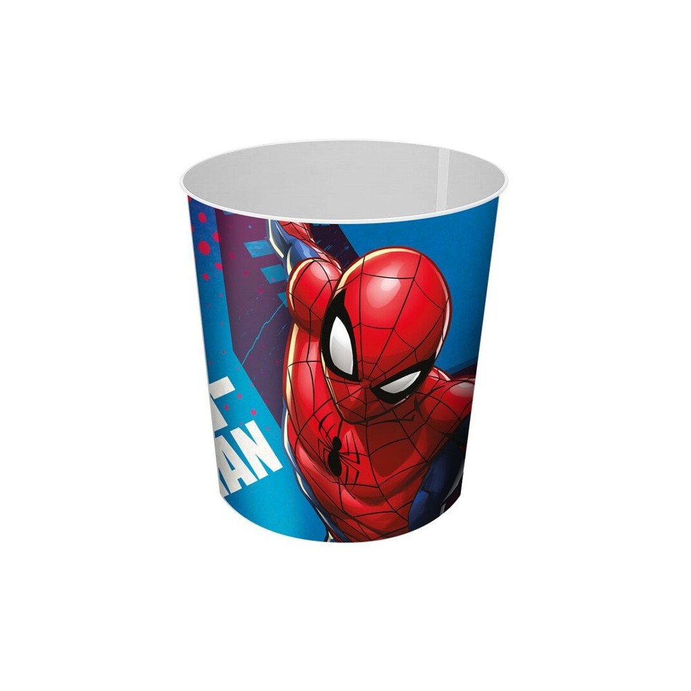 Spiderman trash can