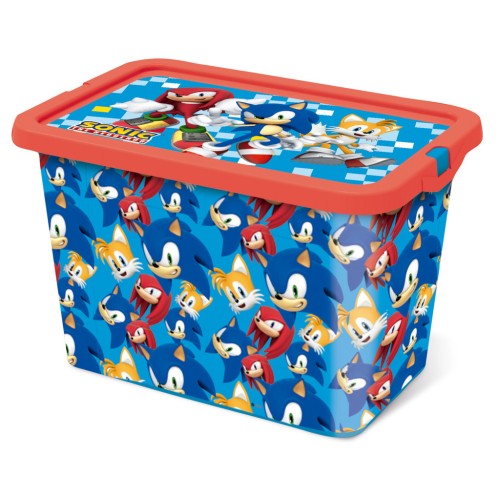 Sonic the Hedgehog Friends plastic storage box 7 L