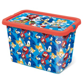 Sonic the Hedgehog Friends plastic storage box 7 L